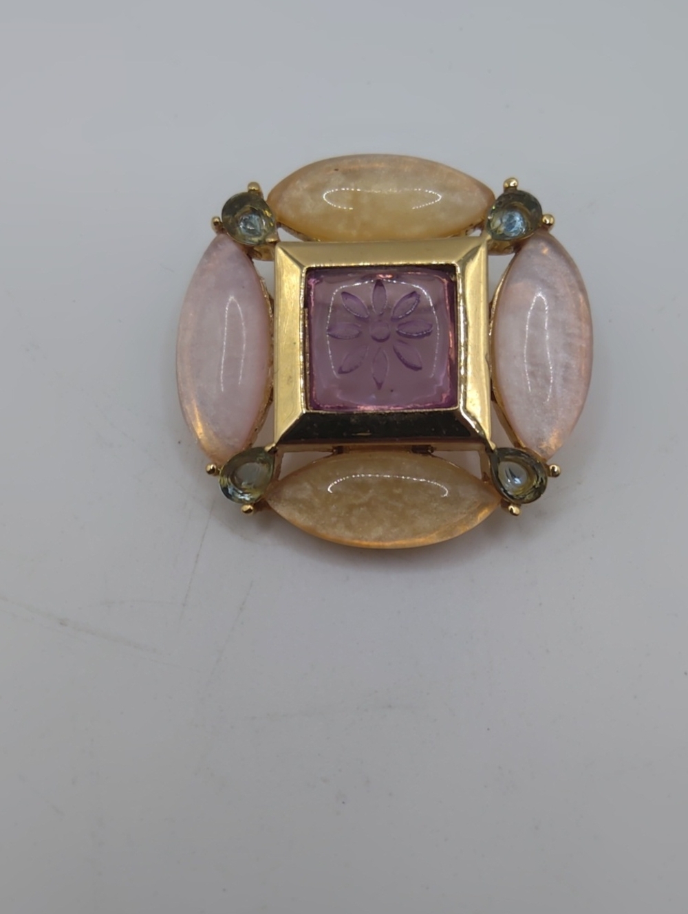 Liz Claiborne Pastel Brooch